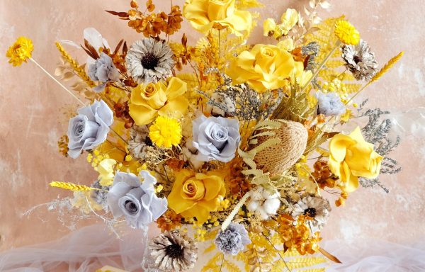 Preserved Flowers Vase